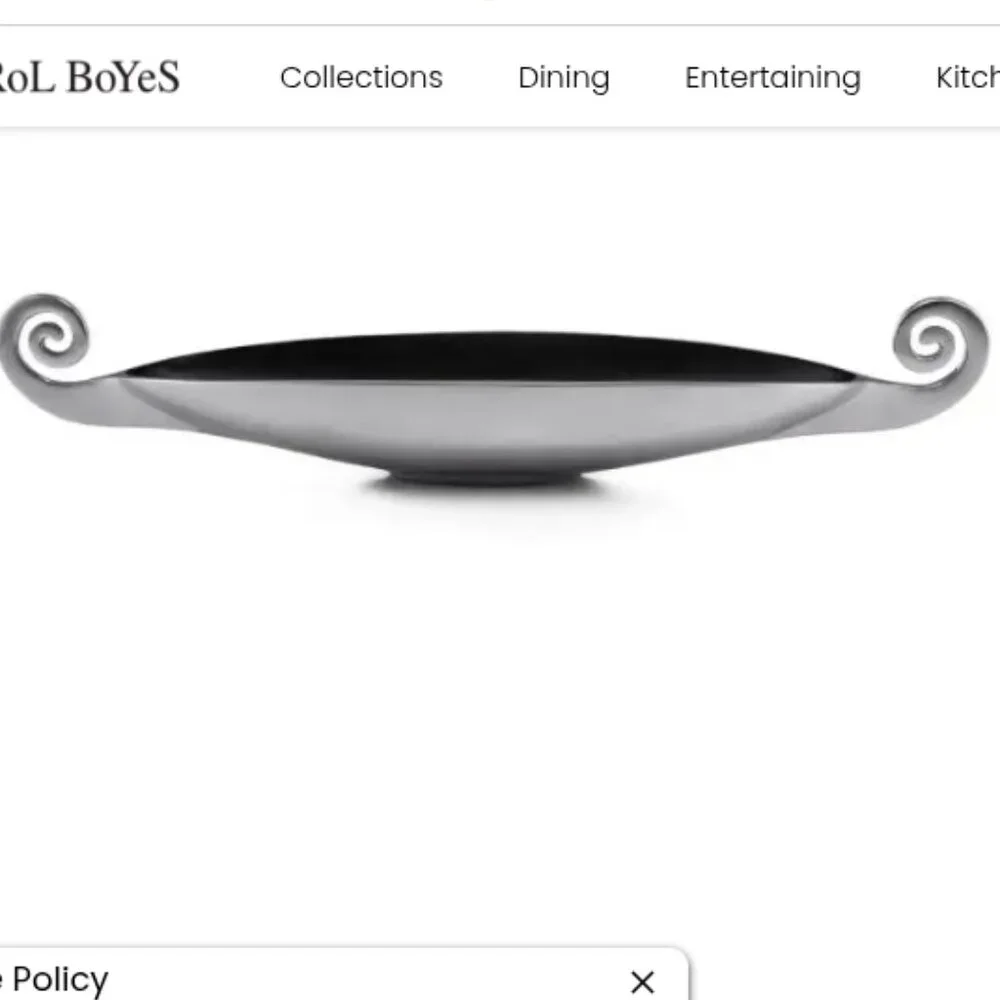 Authentic Carrol Boyes  Viking centerpiece 24